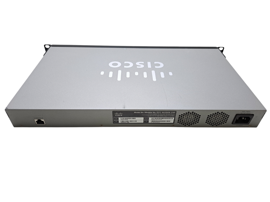Cisco SG350X-24P | 24-Port Gigabit PoE Stackable Managed Switch *READ*