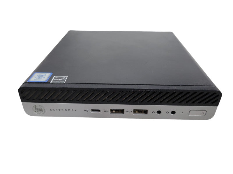 HP EliteDesk 800 G4 USFF | i5-8500T @ 2.10GHz 6C, 8GB DDR4, 256GB NVMe Q!