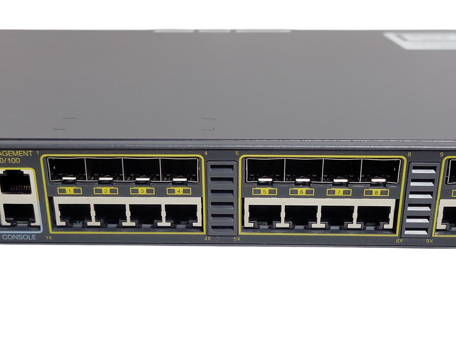 Cisco ME-3400EG-12CS-M 12 Port Gigabit Managed Switch 4 SFP, 1x PSU