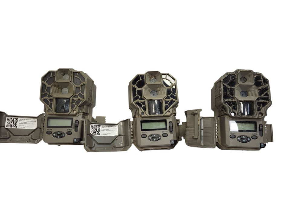 Lot of 3x Stealth Cam DS4K Non-Cellular Camera READ