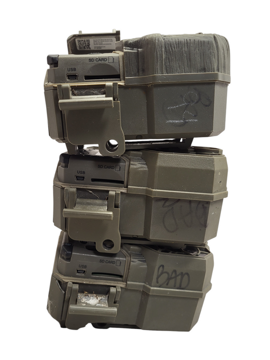 Lot of 3x Stealth Cam DS4K Non-Cellular Camera READ