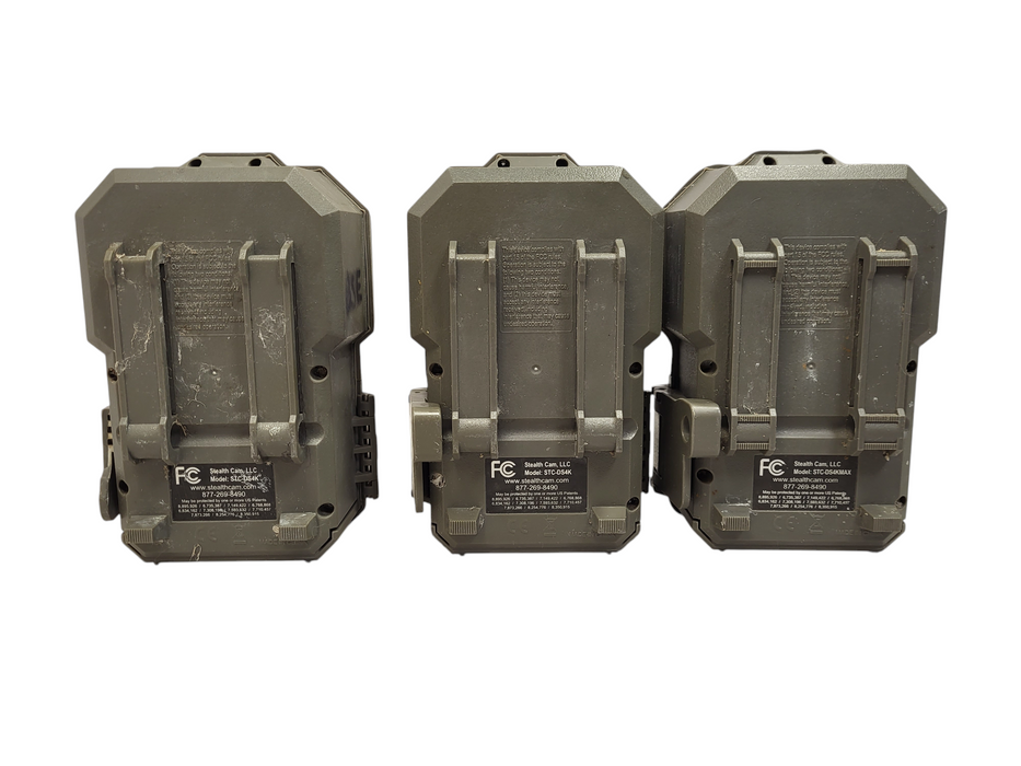 Lot of 3x Stealth Cam DS4K Non-Cellular Camera READ