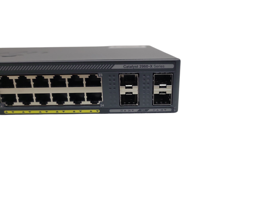Cisco Catalyst 2960-X 24 Port Gigabit Switch IOS 15.0 WS-C2960X-24TS-L