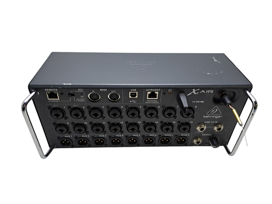 Behringer X Air XR18 18-Channel Tablet-Controlled Digital Mixer *READ*
