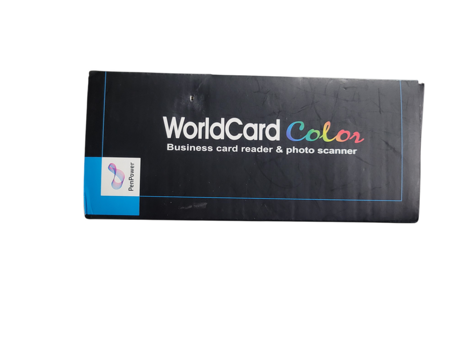 PenPower WorldCard Color KSFA6601EU Photo Scanner/card reader in BOX w/power