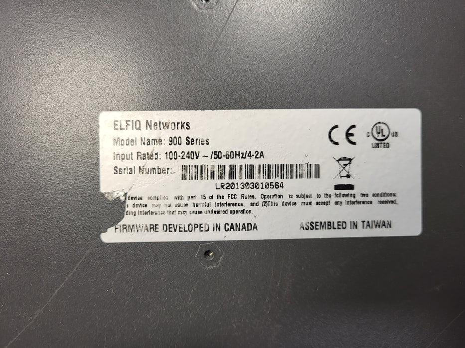 ELFIQ Networks 900 Series WAN Link Balancer 6-Port RJ45