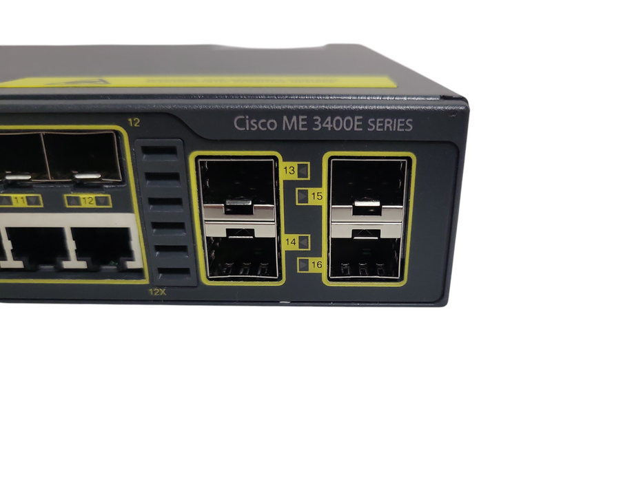 Cisco ME-3400EG-12CS-M 12 Port Gigabit Managed Switch 4 SFP Dual PSU
