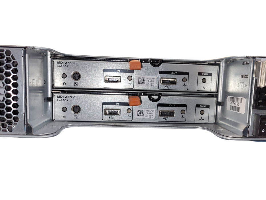 Dell MD1220 24x 2.5" HDD Enclosure Array w/ 2x MD12 Series Controllers 03DJRJ