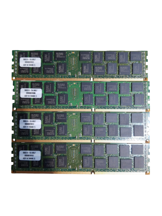 Kingston 64GB 4x16GB DDR3 ECC RDIMM  KVR16R11D4K4/64