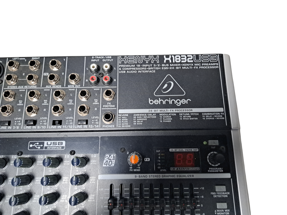 Behringer XENYX X1832USB 18 Input Mixer