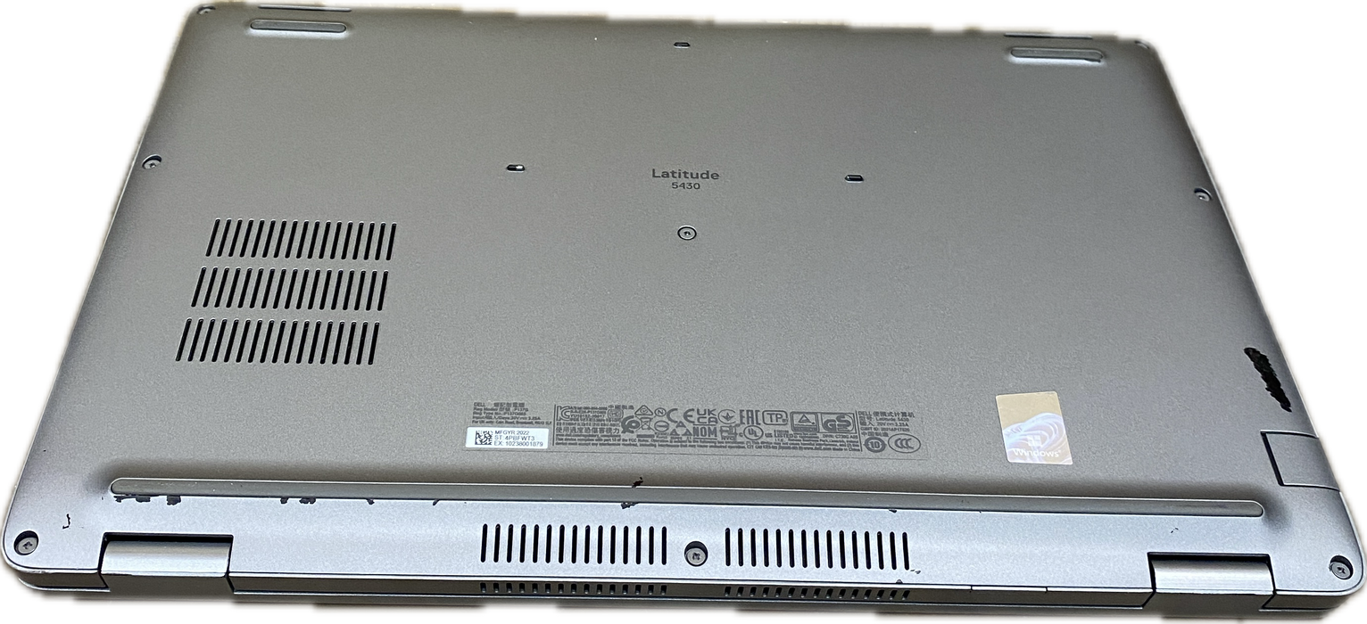 Dell Latitude 5430 Intel Core i5-1235U 16GB RAM 256GB SSD No power Adapter READ