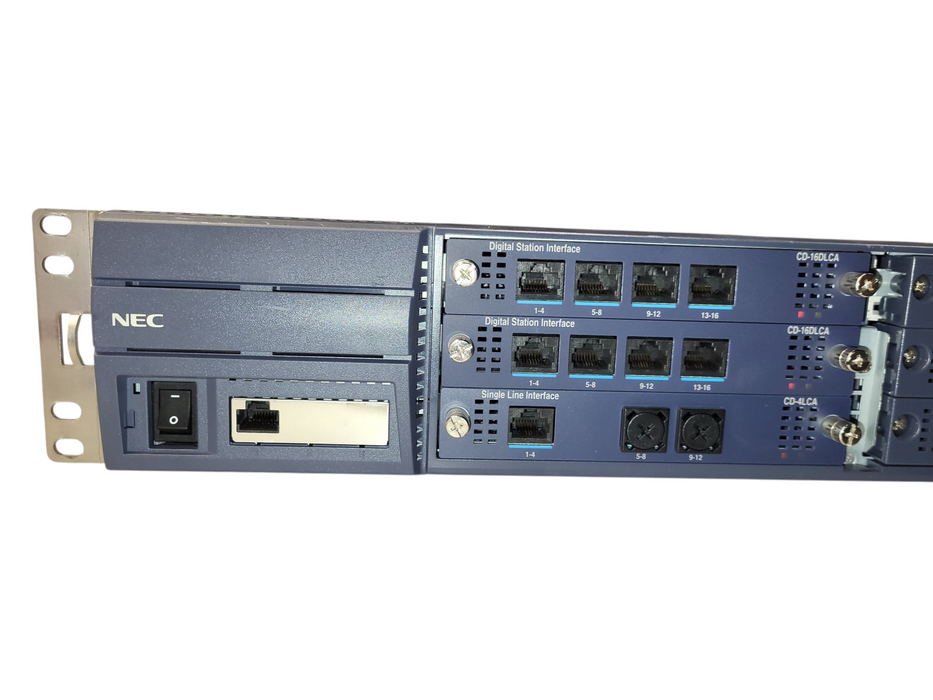 NEC SV8100/SV8300 CHS2U-US Phone Sys w/ 2x CD-16DLCA, 1x CD-4LCA