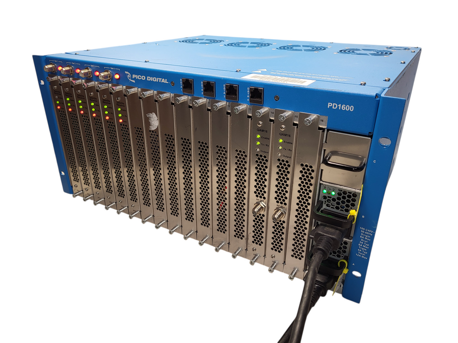Pico Digital PD1600 ultra-compact headend w/ 6x 2072 Satellite receiver 2x QAM16