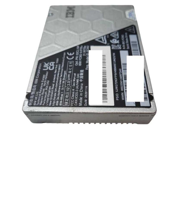 IBM 9.6TB NVMe P/N 02CL184 2.5\\" U.2 Enterprise Solid State Drive SSD - READ Q&