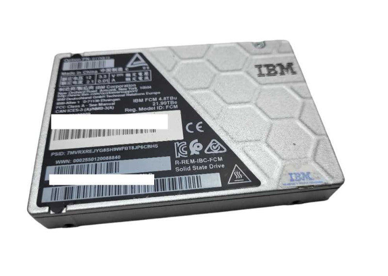 IBM 4.8TB NVMe P/N 01YK819 2.5\\" U.2 Enterprise Solid State Drive SSD - READ  Q&