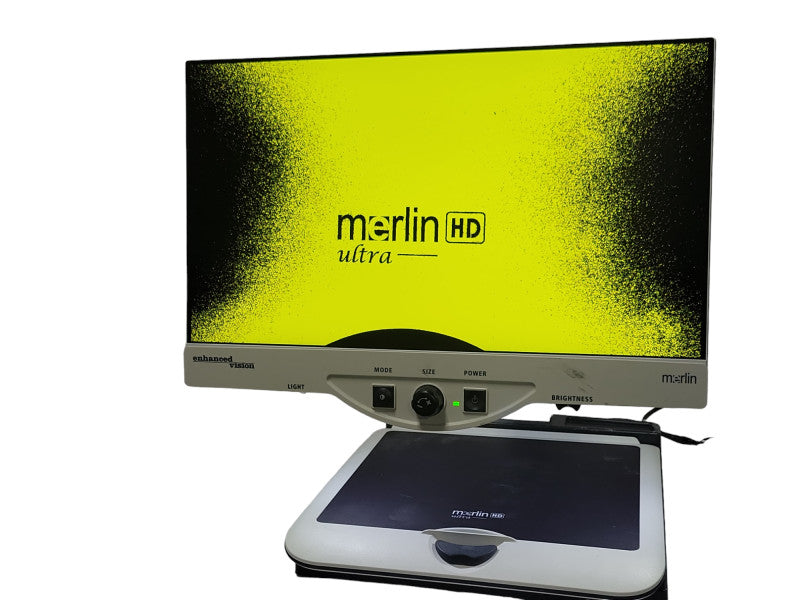 Enhanced Vision Merlin MR2UE24A-ADP 24\\" Full Ultra HD LCD Magnifier _