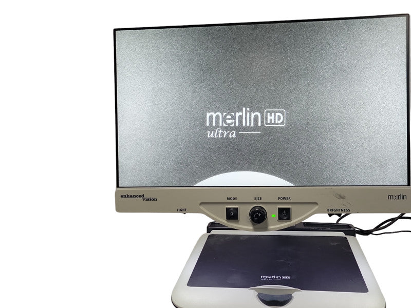 Enhanced Vision Merlin MR2UE24A-ADP 24\\" Full Ultra HD LCD Magnifier _