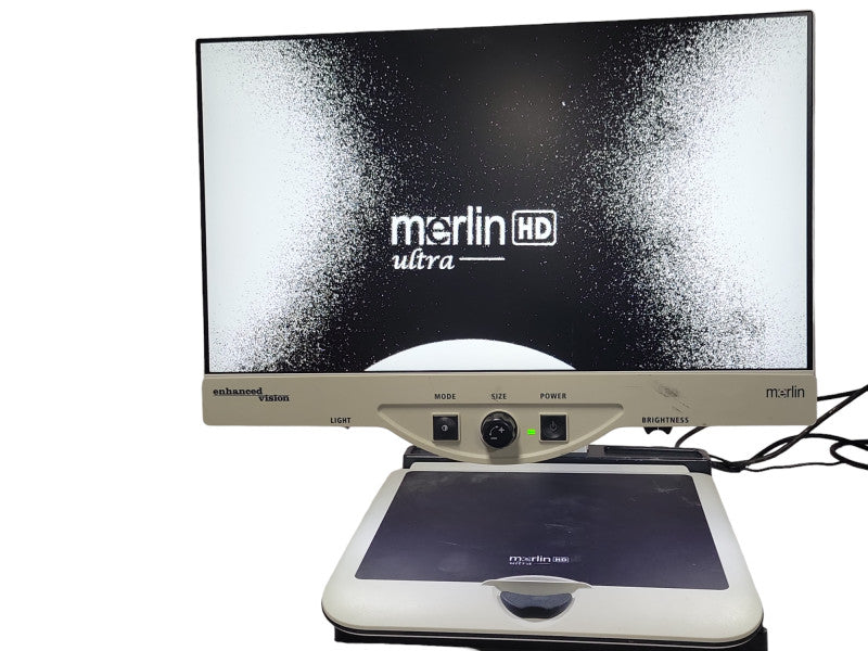 Enhanced Vision Merlin MR2UE24A-ADP 24\\" Full Ultra HD LCD Magnifier _