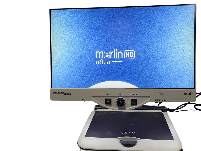 Enhanced Vision Merlin MR2UE24A-ADP 24\\" Full Ultra HD LCD Magnifier _