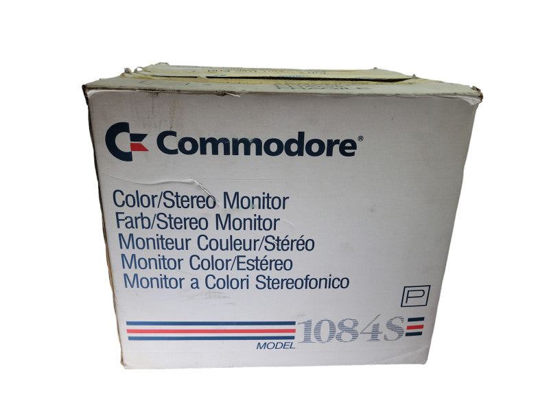 Commodore Model 1084S (BOX ONLY) %