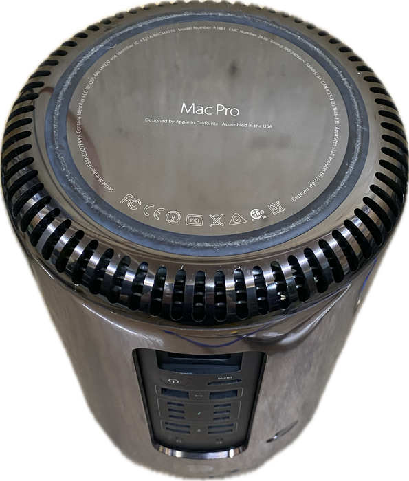 Apple Mac Pro Late 2013 XEON E5-1650 v2 2x AMD FirePro D300 32GB RAM 512GB SSD