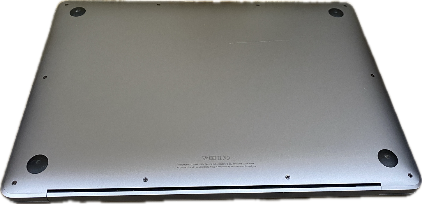 Apple MacBook Air 13" M1 2020 8GB RAM 256GB SSD No Power Adapter READ