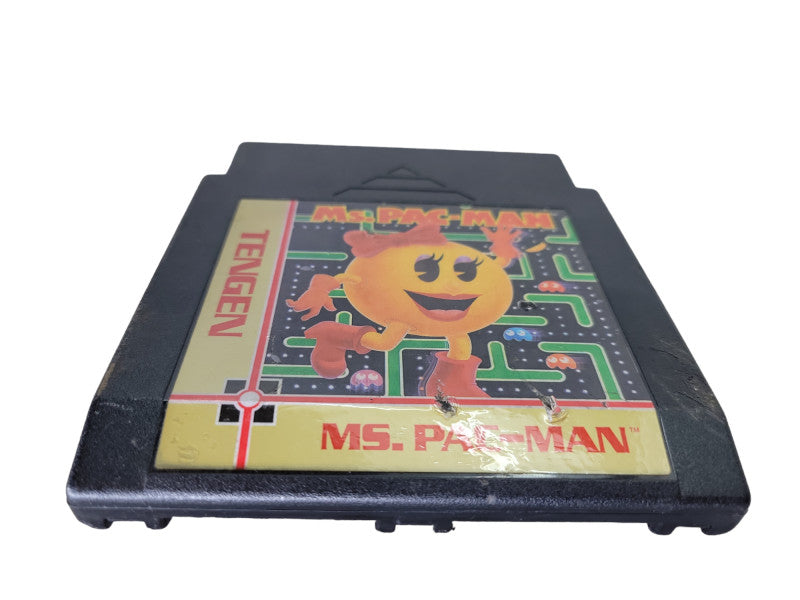 Ms. Pac-Man (Tengen) (Nintendo Entertainment System, 1990) NES Cartridge Cart %