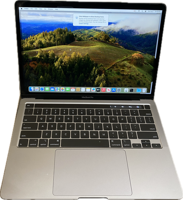 Apple MacBook Pro 13" 2020 Core i5-1038NG7 16GB RAM 512GB SSD No power Adapter