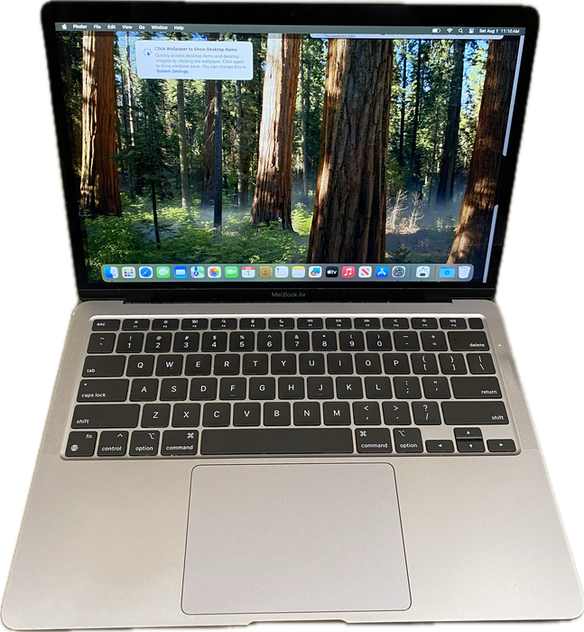 Apple MacBook Air 13" M1 2020 8GB RAM 256GB SSD No Power Adapter