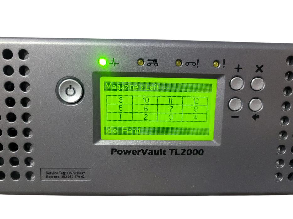 Dell PowerVault TL2000 24-Slot Tape Library w/ LTO-5 & LTO-6 Fibre Channel 8Gb
