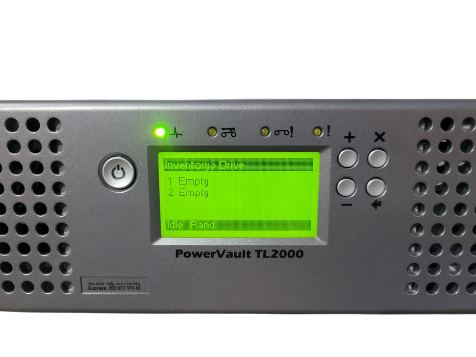Dell PowerVault TL2000 24-Slot Tape Library w/ LTO-5 & LTO-6 Fibre Channel 8Gb