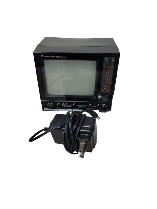 Vintage mini TV Black/White Television BTV-500A