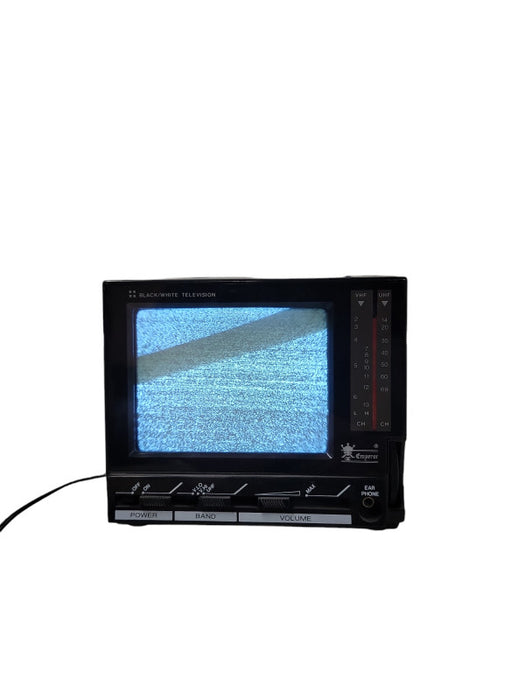 Vintage mini TV Black/White Television BTV-500A