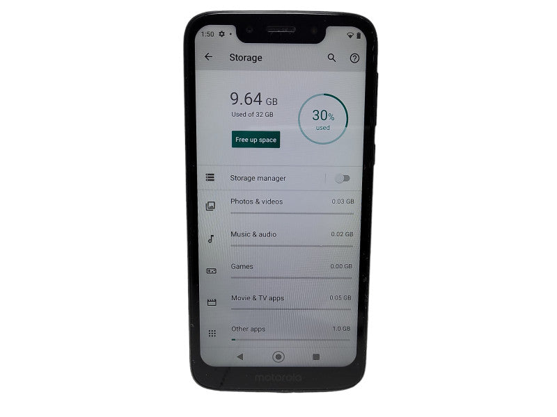 Motorola Moto G7 Play XT1952-5 32GB READ $