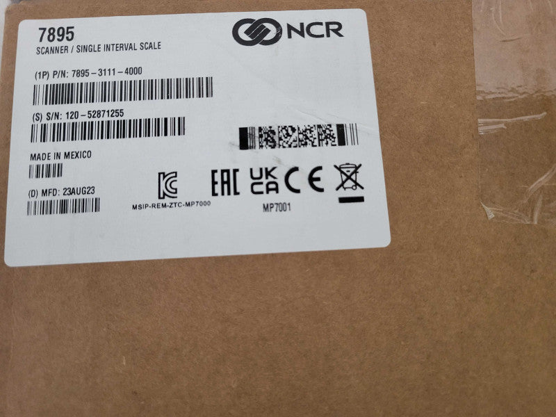 Open-Box NCR 7895-3111-4000 Scanner/Scale _