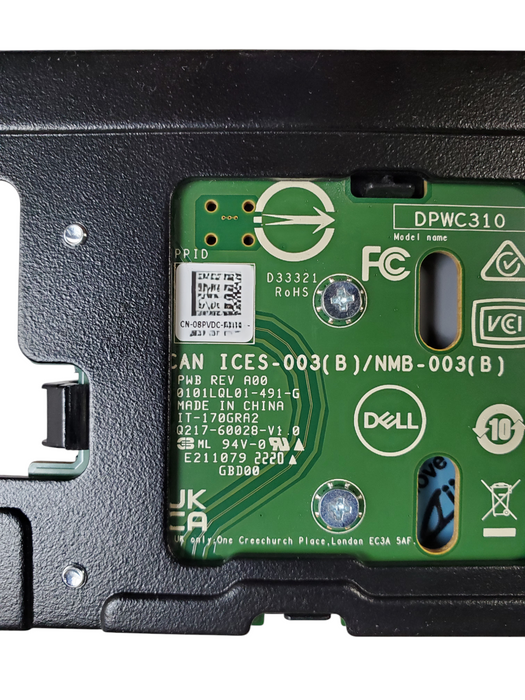 Dell 08PVDC 2x M.2 Slot PCIe Adapter w/ 2x Heatsink