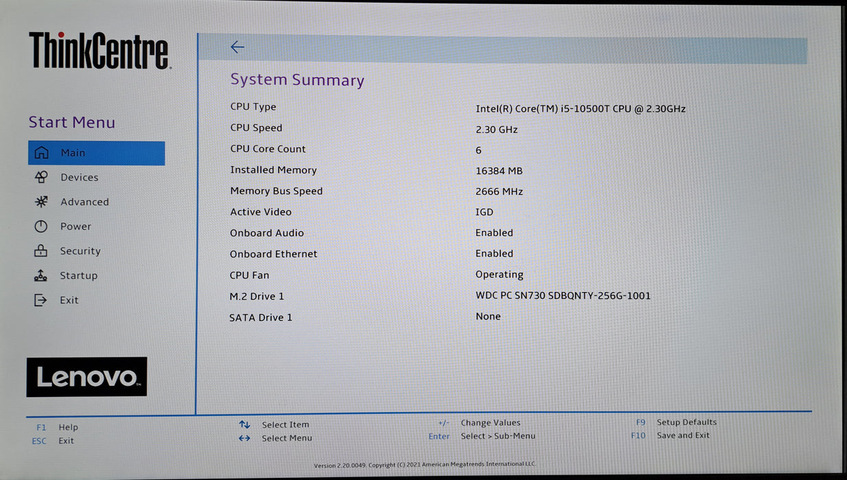 Lenovo ThinkCentre M80q| Intel Core i5-10500T, 16GB DDR4, 256GB NVMe, Wi-Fi READ