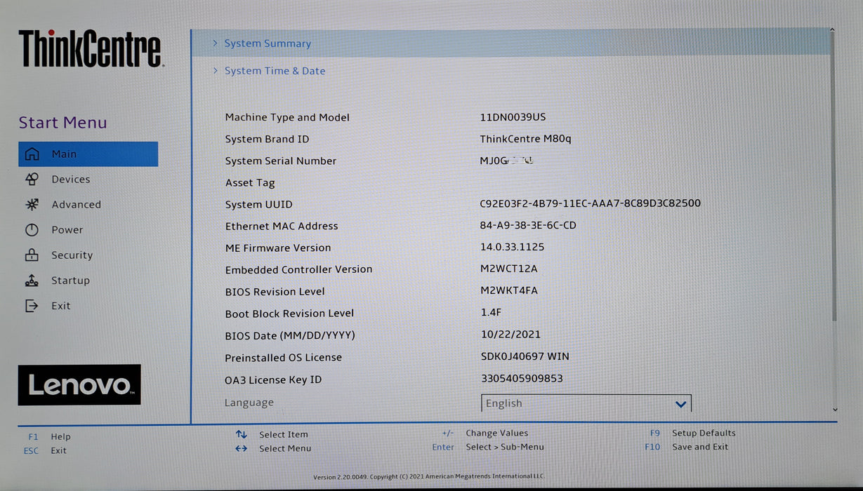 Lenovo ThinkCentre M80q| Intel Core i5-10500T, 16GB DDR4, 256GB NVMe, Wi-Fi READ