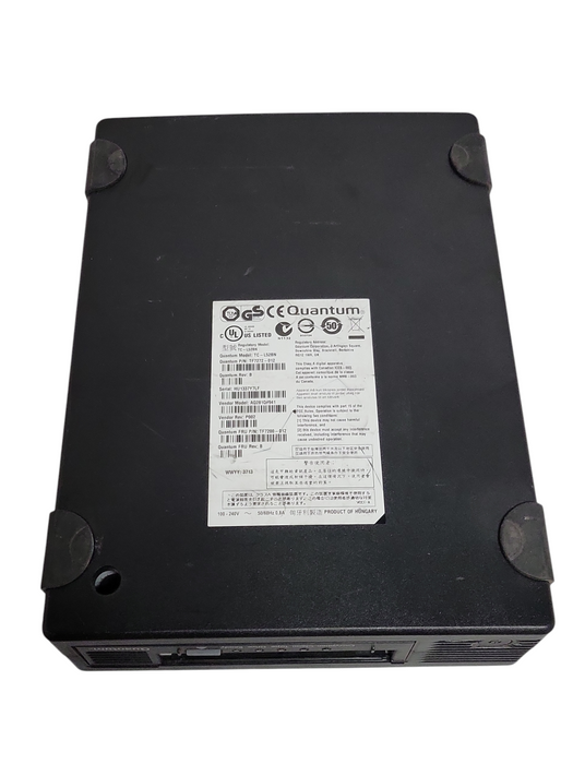 Quantum Ultrium LTO-5 External SAS Tape Drive TC-L52BN / TF7272-012, READ