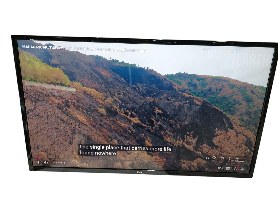Dell Flat Panel Monitor Model: S3219Dc