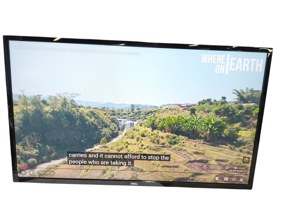 Dell Flat Panel Monitor Model: S3219Dc