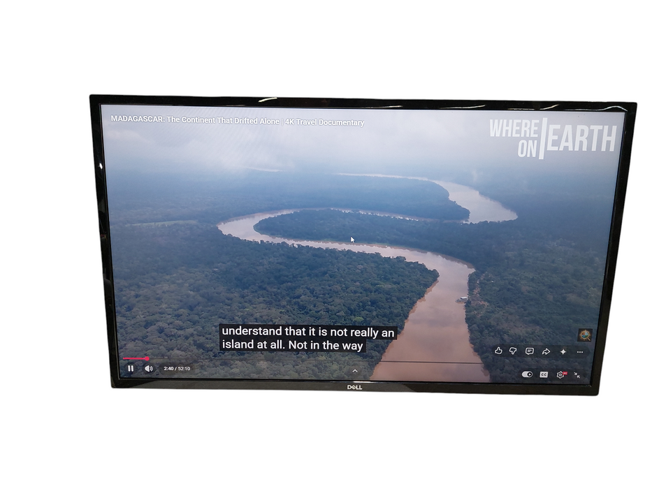 Dell Flat Panel Monitor Model: S3219Dc