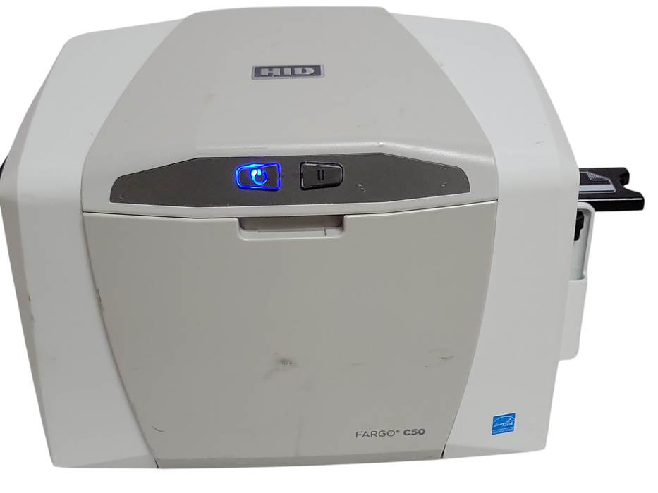 HID Fargo C50 Color Card Printer X001800-1, READ
