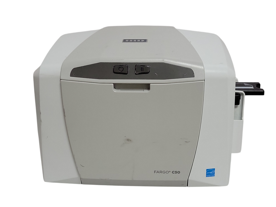 HID Fargo C50 Color Card Printer X001800-1, READ