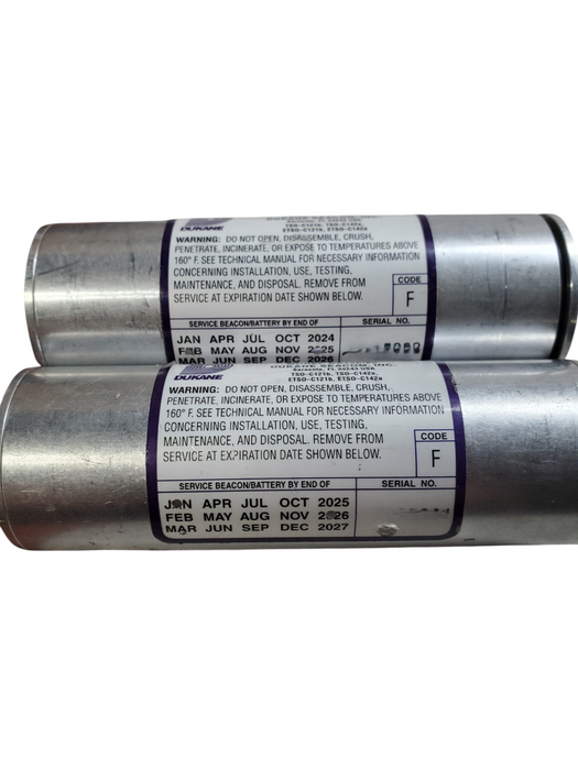 Lot 2x Dukane Underwater Acoustic Beacon Model DK120/90 *READ*