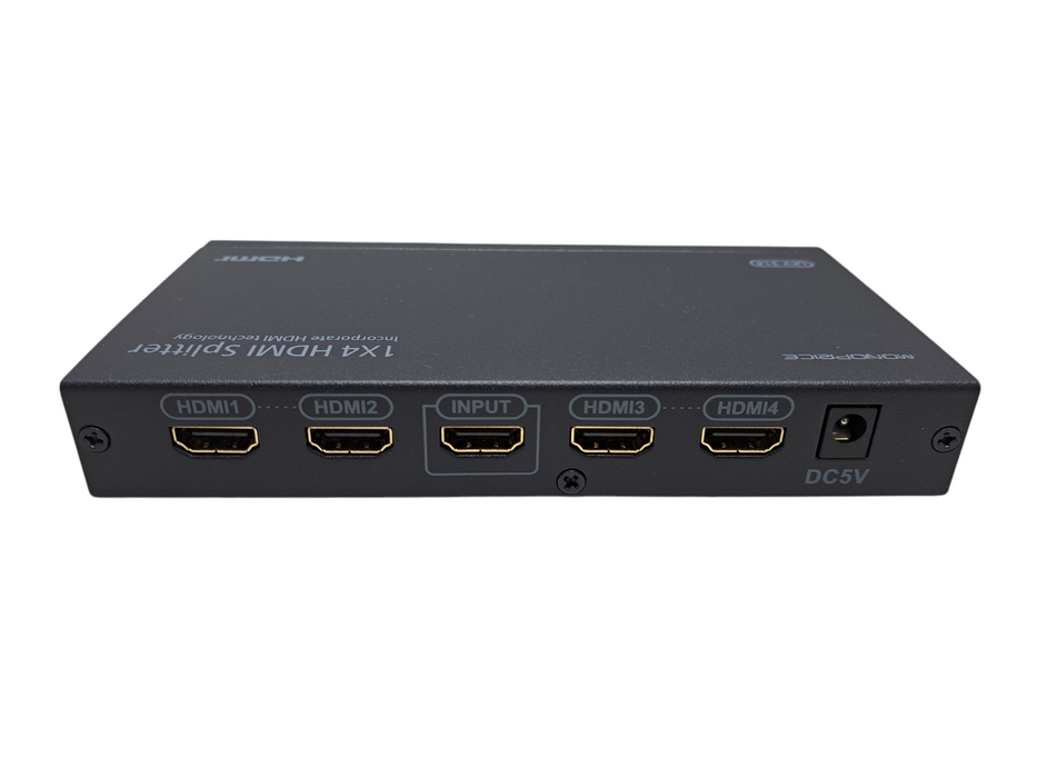 Monoprice 1x4 HDMI Splitter LKV-314 (Unit Only)