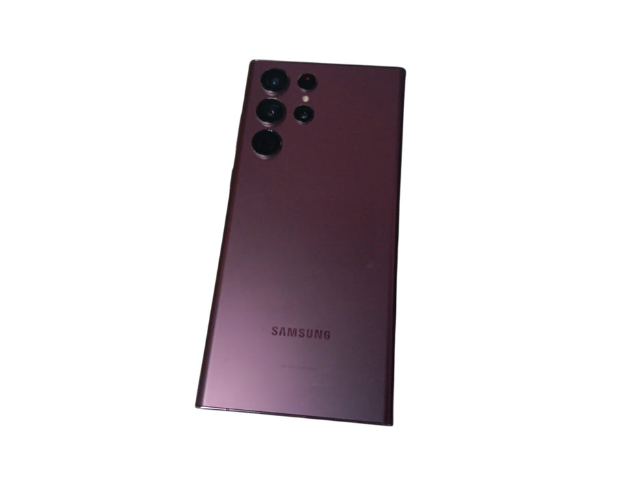 Samsung Galaxy S22 Ultra - 128GB - Burgundy [SM-S908W] Read