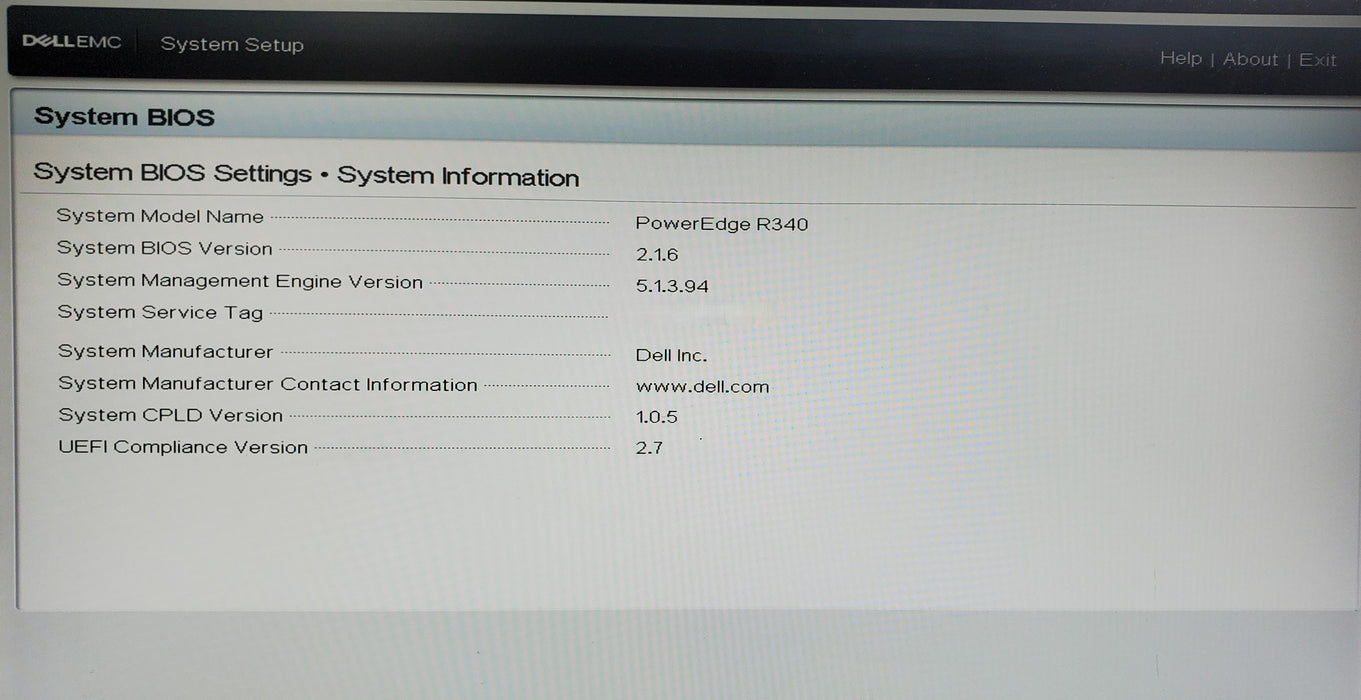 Dell PowerEdge R340 - 1x Xeon E-2134, 16GB DDR4, H330 - No HDD
