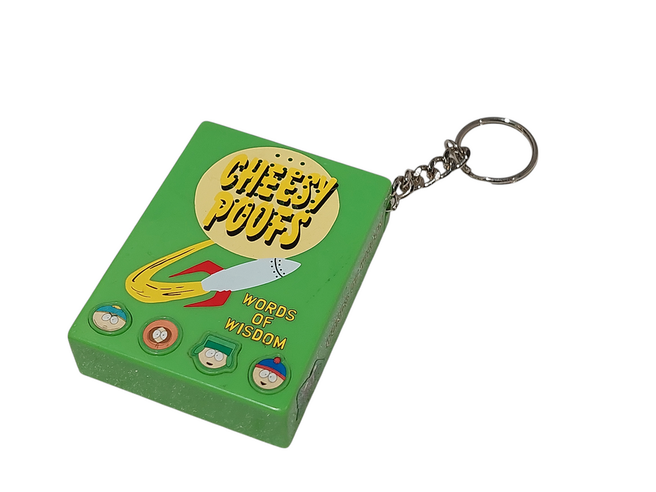 South Park Words of Wisdom Cheesy Poofs Talking Box Collectible 1998