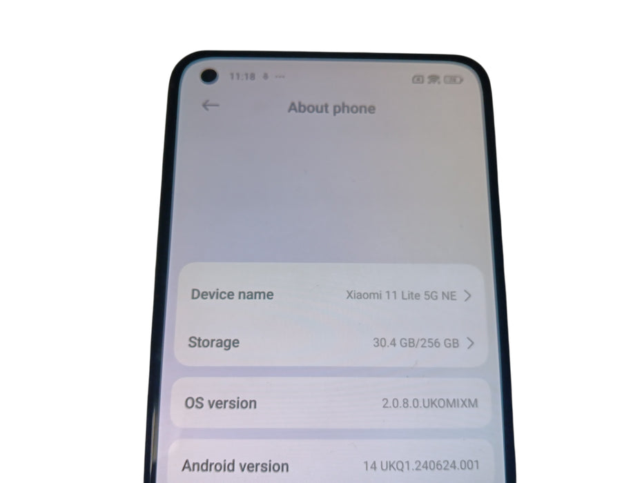 Xiaomi 11 Lite 5G NE - 256GB - White [2109119DG]